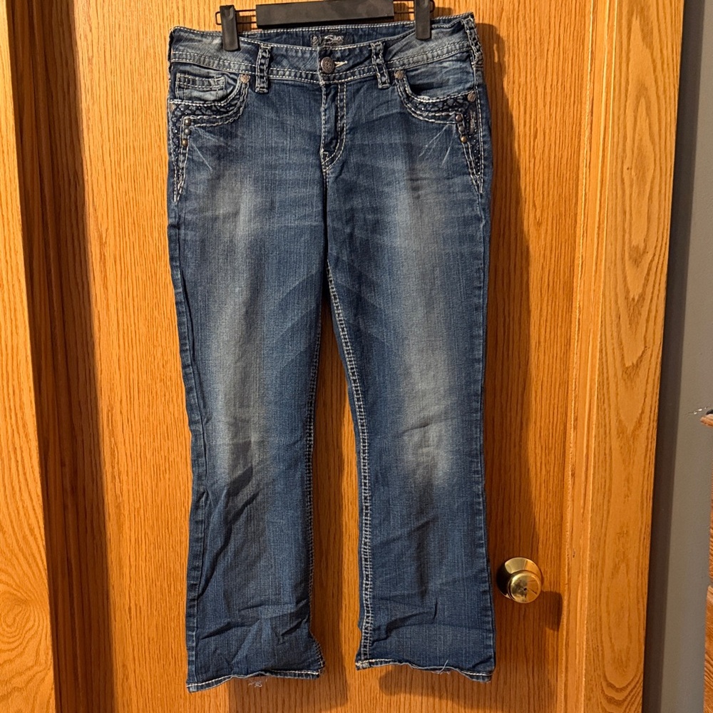 Silver Jeans Women's Medium Blue Bootcut Jeans